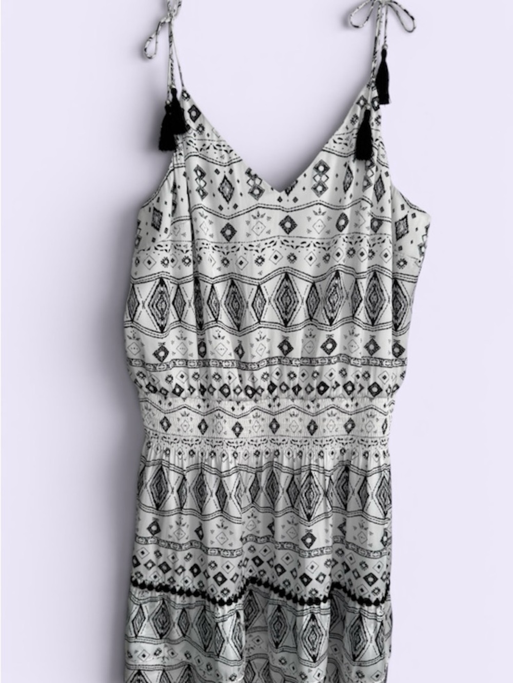 White House Black market Aztec dress XL